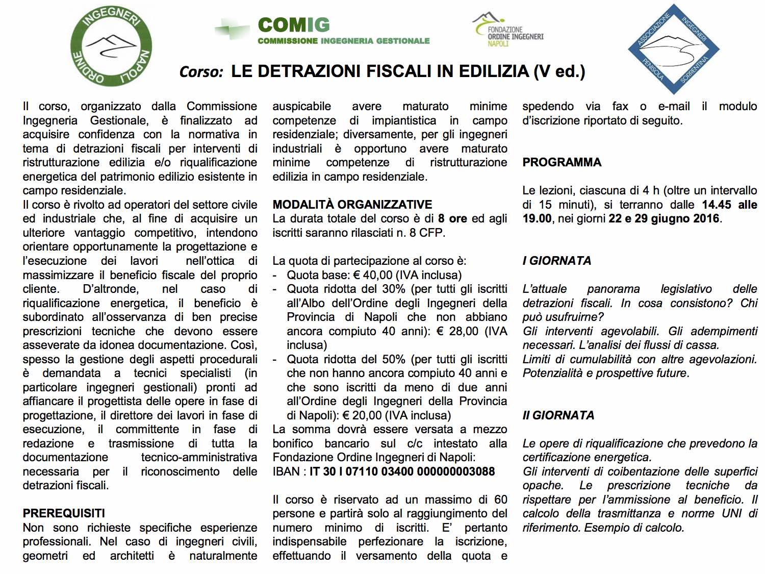 programma associazione ingegneri penisola sorrentina